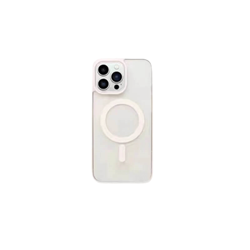 MagiGrip - Clear MagSafe iPhone Case - Pink