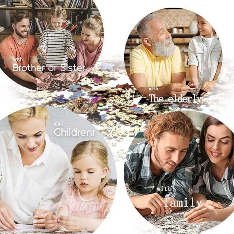 Jigsaw Puzzles 1000 Pieces for Adults and Teens with Splendid Images or Classical Paintings