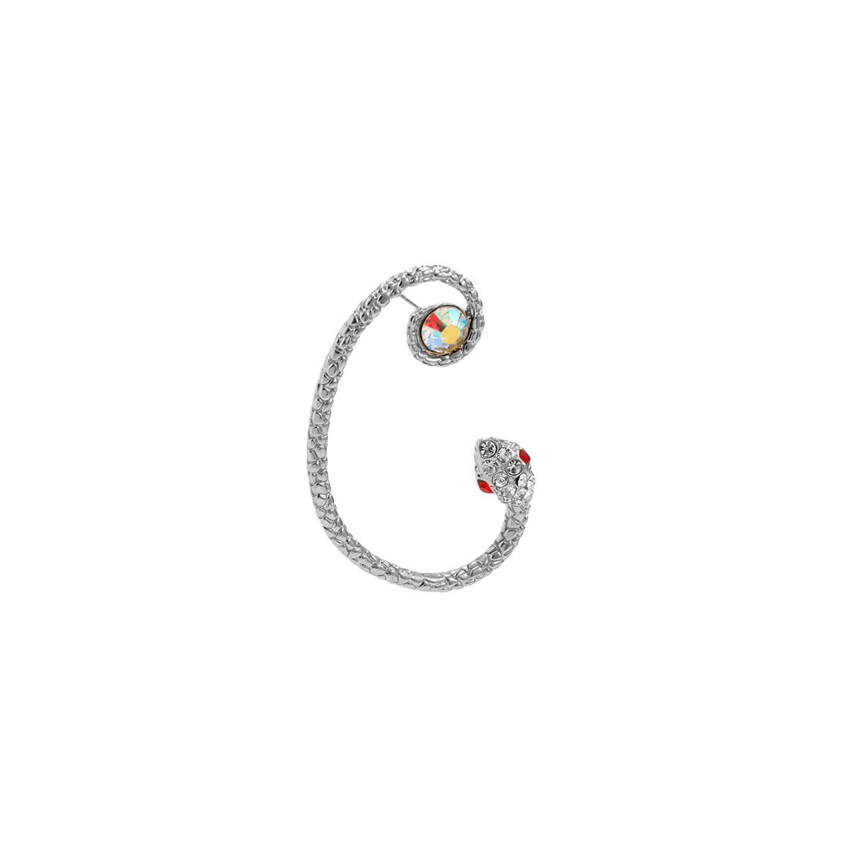 Little Snake Elf Ear Shaped Metal Earrings