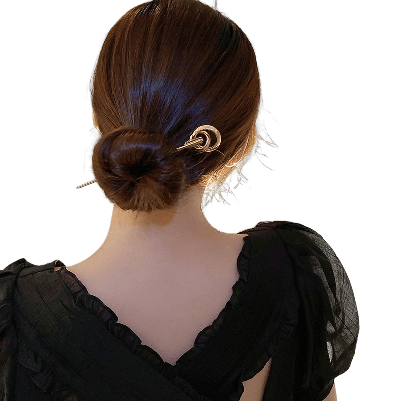 HUAN - Metal Circle Hairpin