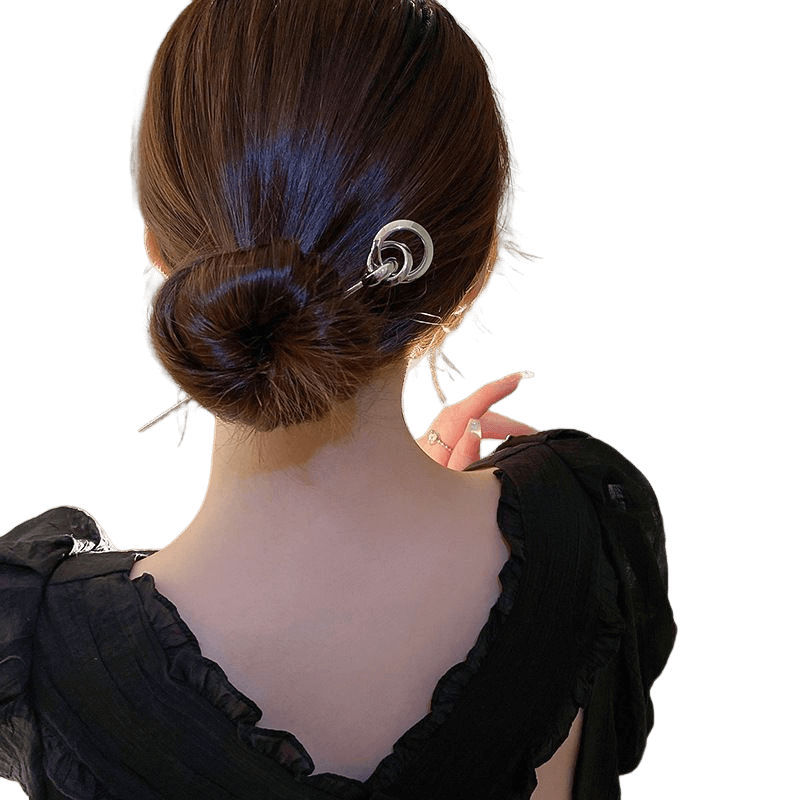 HUAN - Metal Circle Hairpin