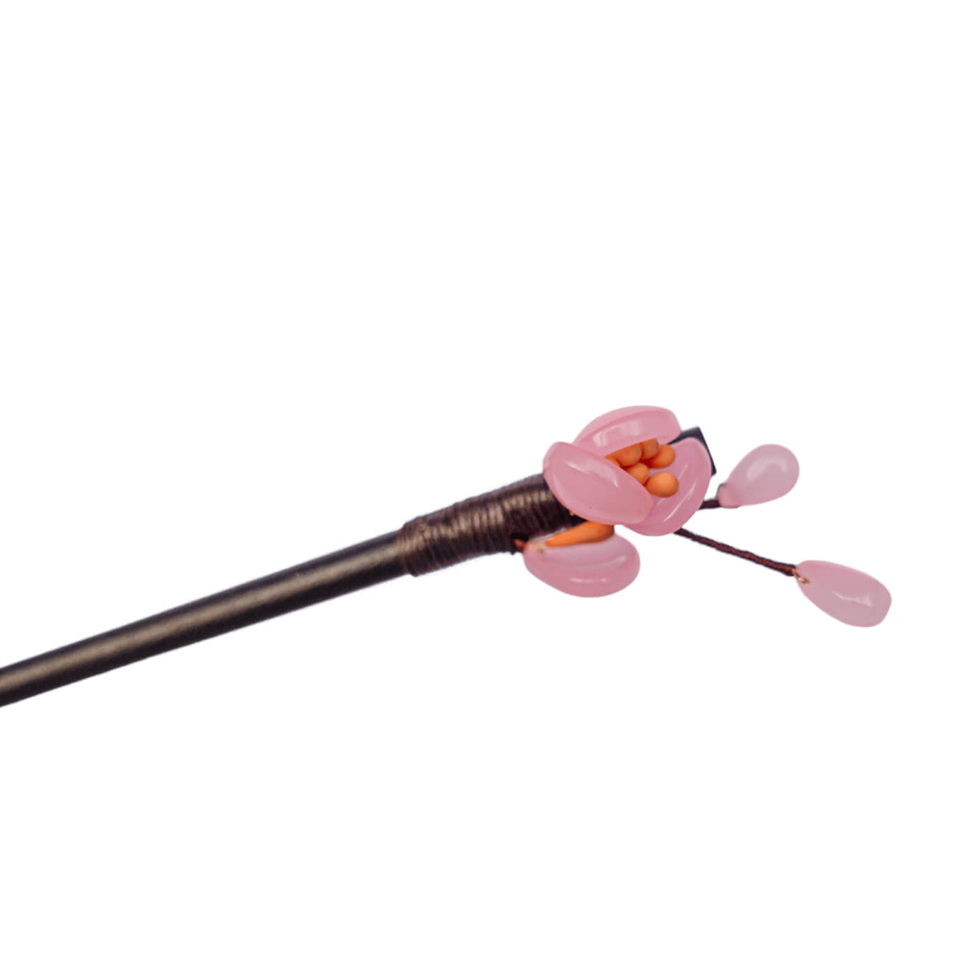 XIU - Small Flower Wood Hairpin