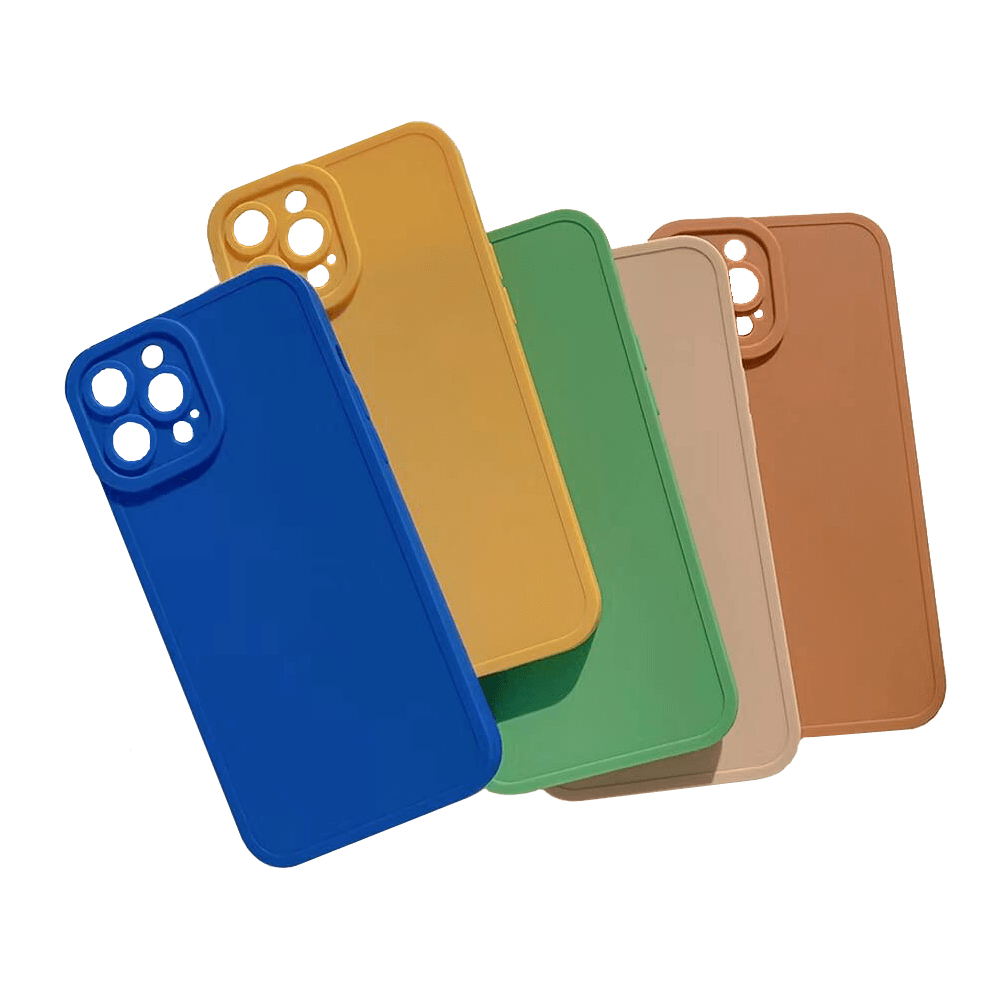 PURE - Forest Green - Soft iPhone Case of Ravishing Colours - Compatible Phone Models from iPhone 7 to iPhone 14 Pro Max