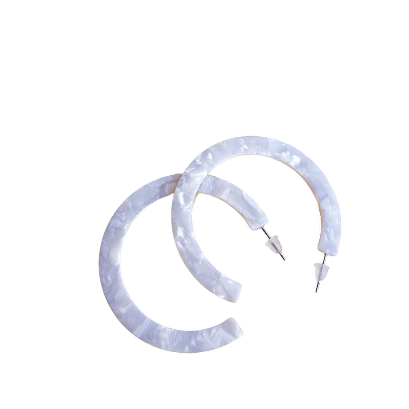 Minimalist C-Shaped Earrings