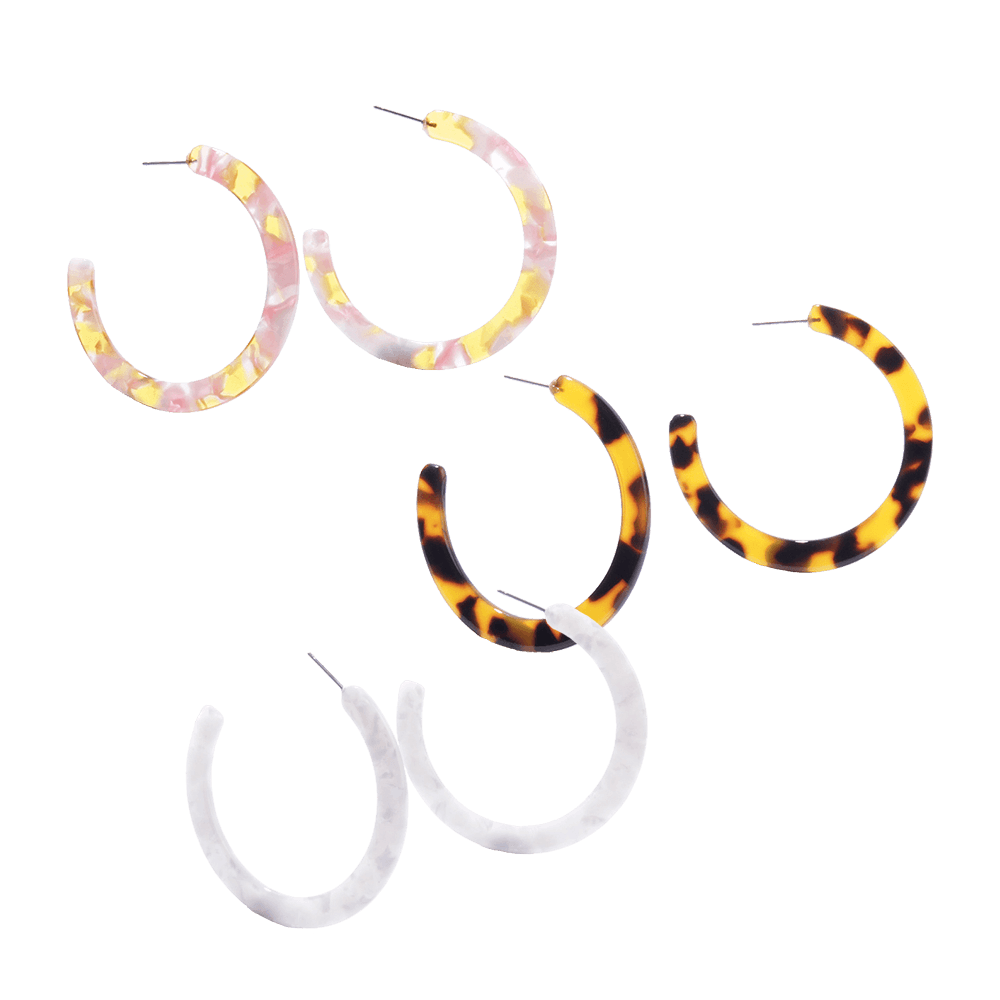 Minimalist C-Shaped Earrings