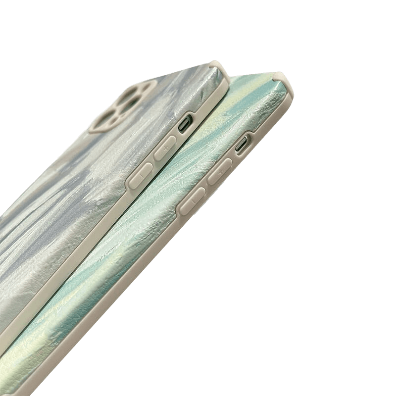 PAINTED COLORS - Soft iPhone Case - Compatible Phone Models from iPhone 7 to iPhone 14 Pro Max