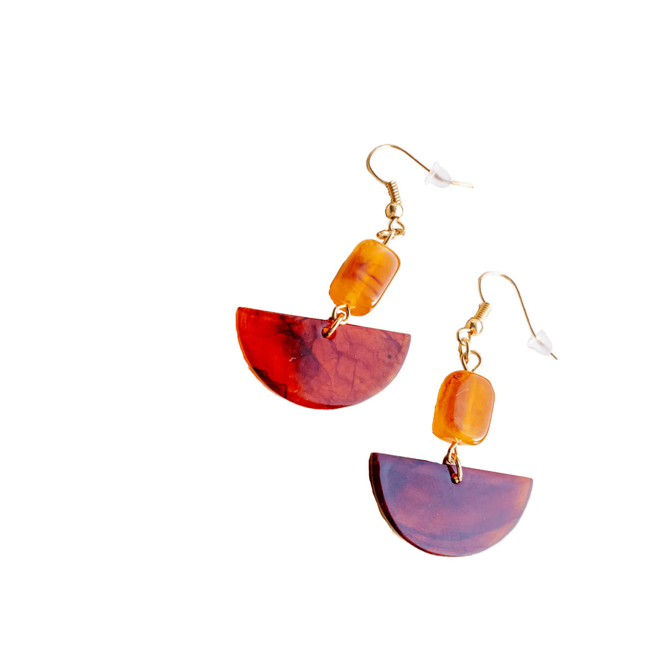 Acrylic Fan-Shaped Eardrops