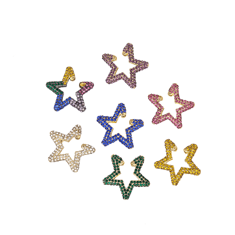 Sparkling Star Ear Clip