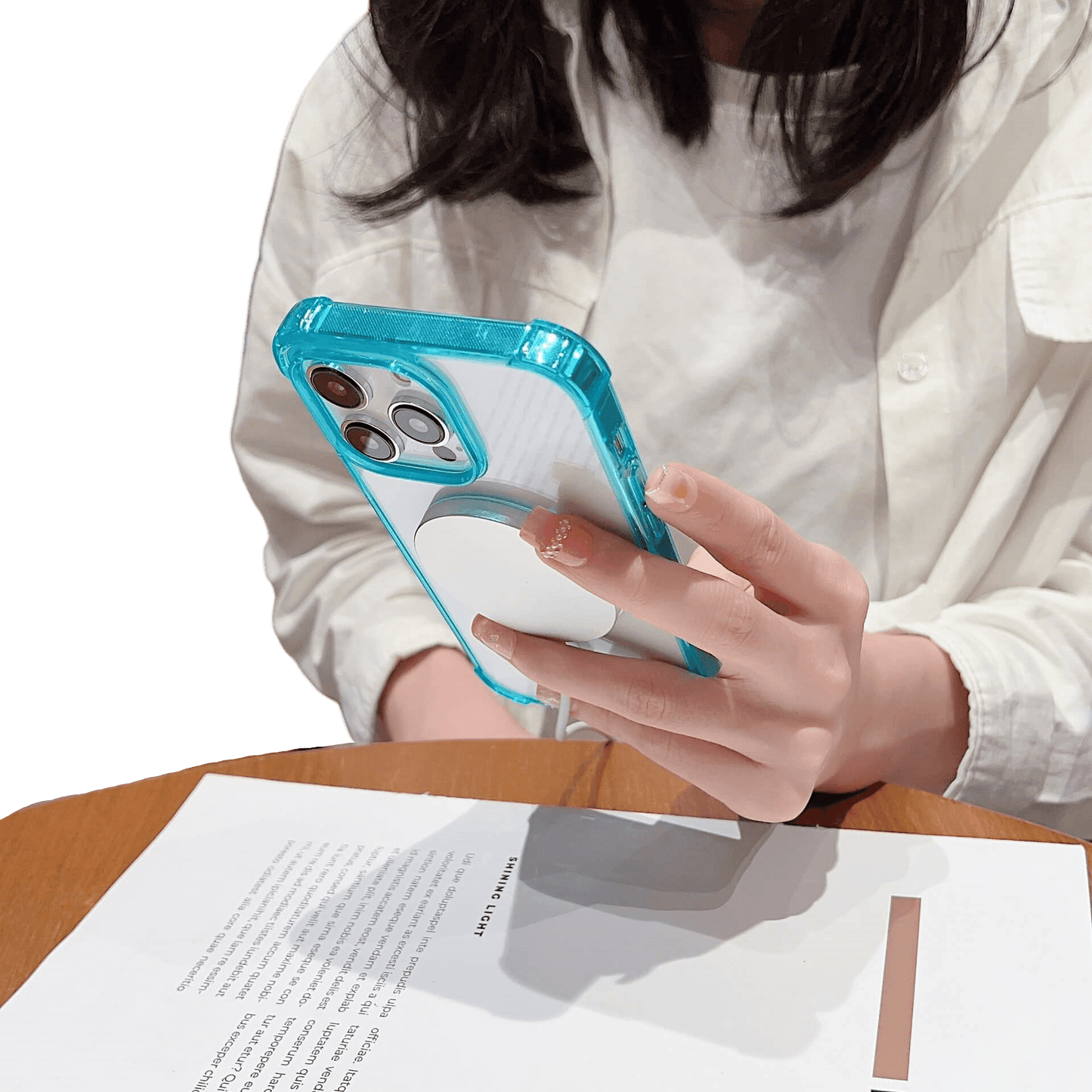 MagiSnap - Clear MagSafe iPhone Case - Transparent