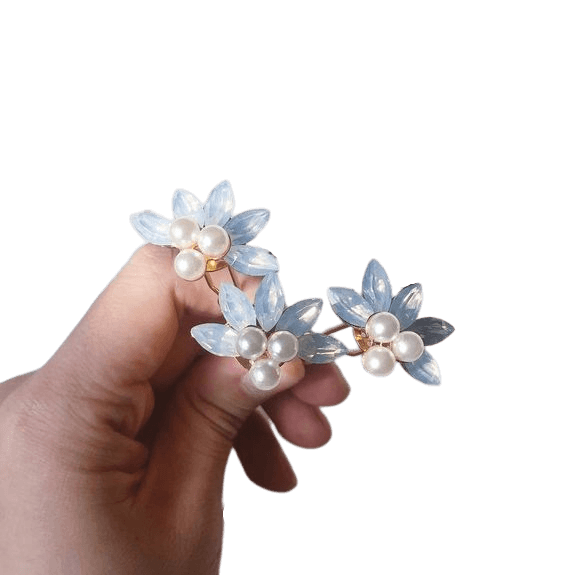 ZHU - Little Shiny Flower Hair Pin