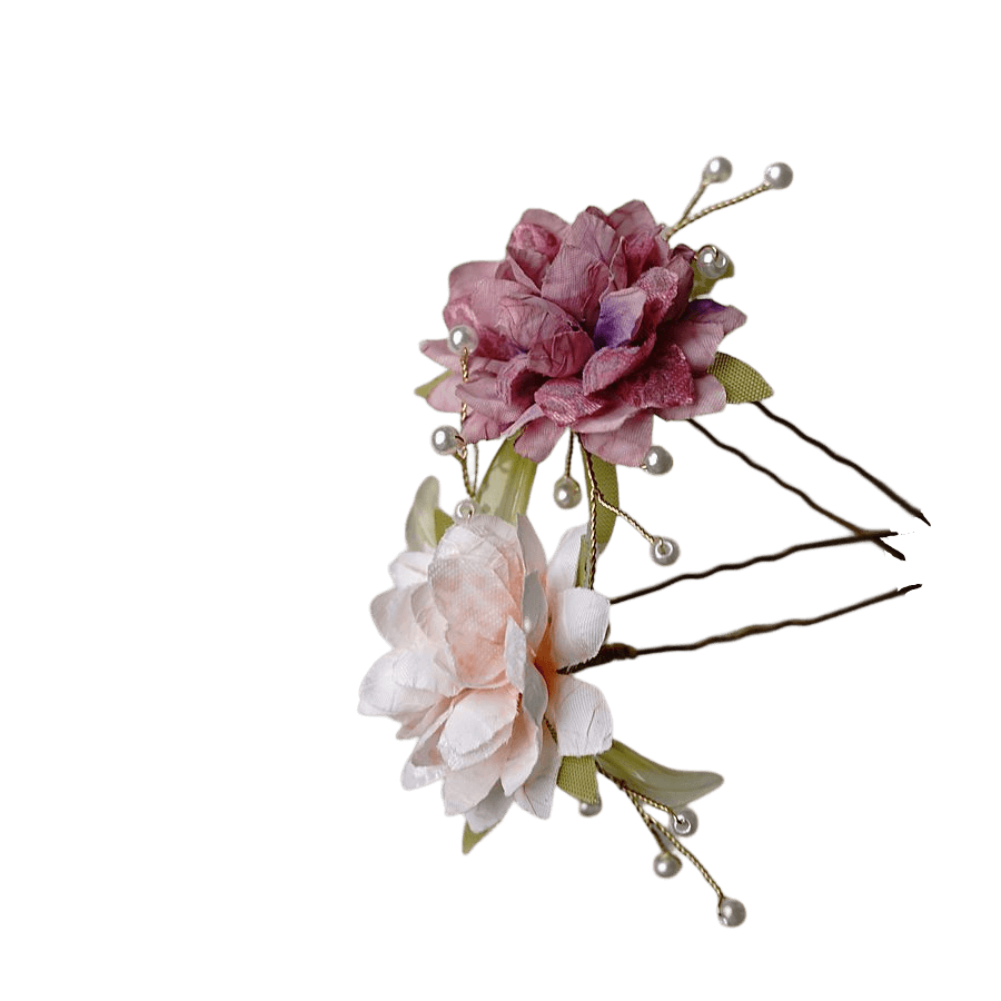 SIHUA - Silk Flower Hair Clip