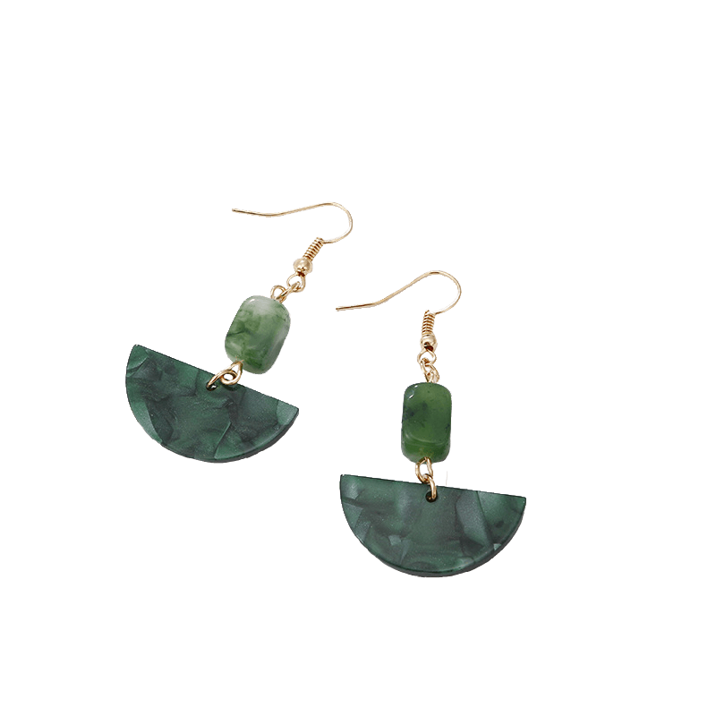 Acrylic Fan-Shaped Eardrops