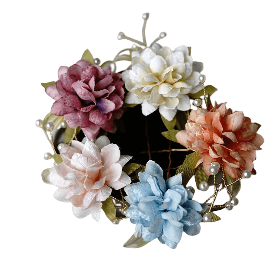 SIHUA - Silk Flower Hair Clip