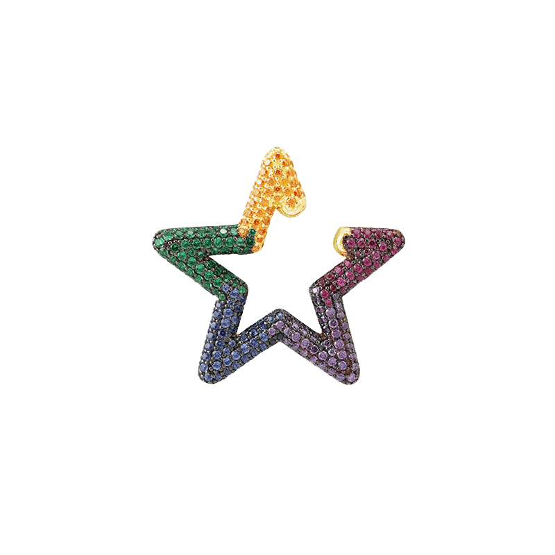 Sparkling Star Ear Clip