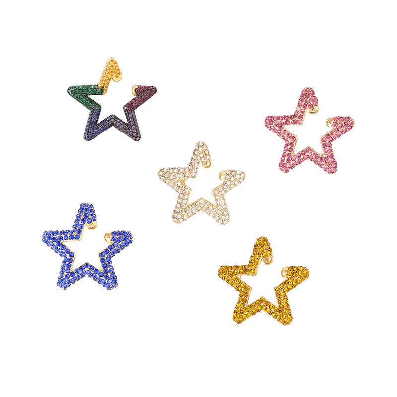 Sparkling Star Ear Clip