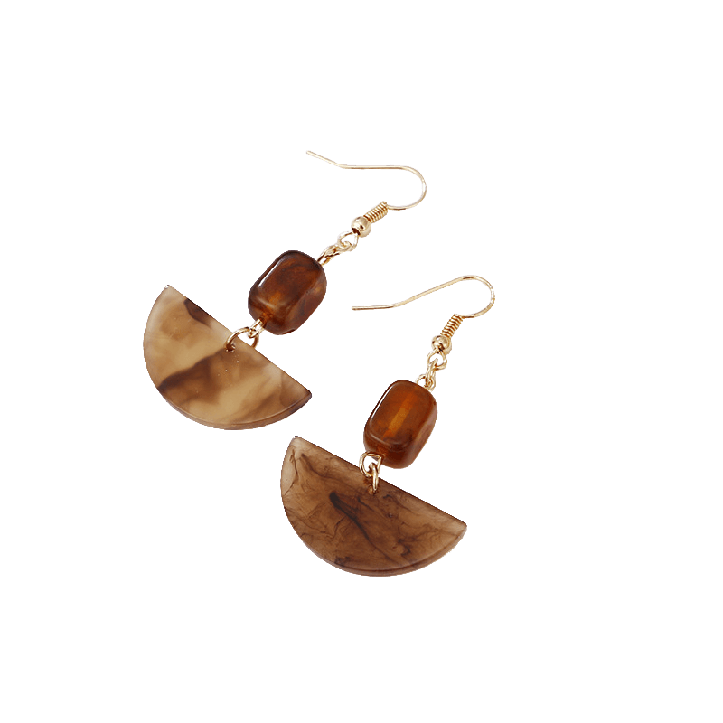 Acrylic Fan-Shaped Eardrops
